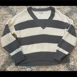 Striped American eagle sweater